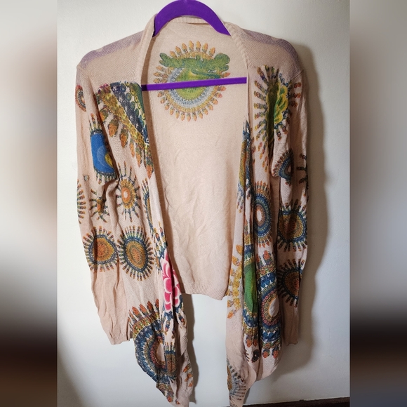Desigual boho summer cardigan small - Picture 2 of 11